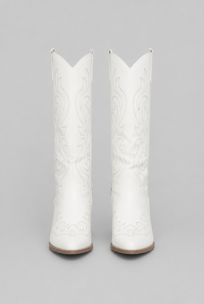 Wide Calf Western Cowboy Boots