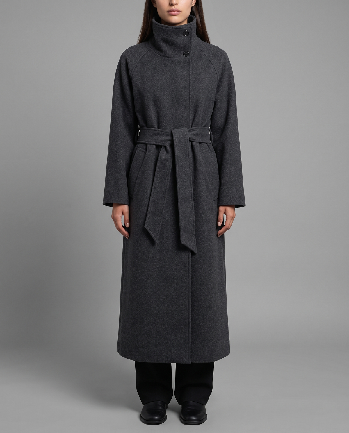 Belted Longline Coat