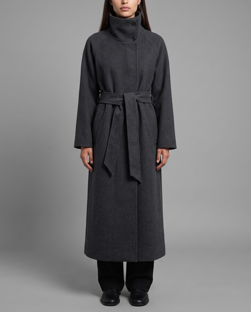 Belted Longline Coat