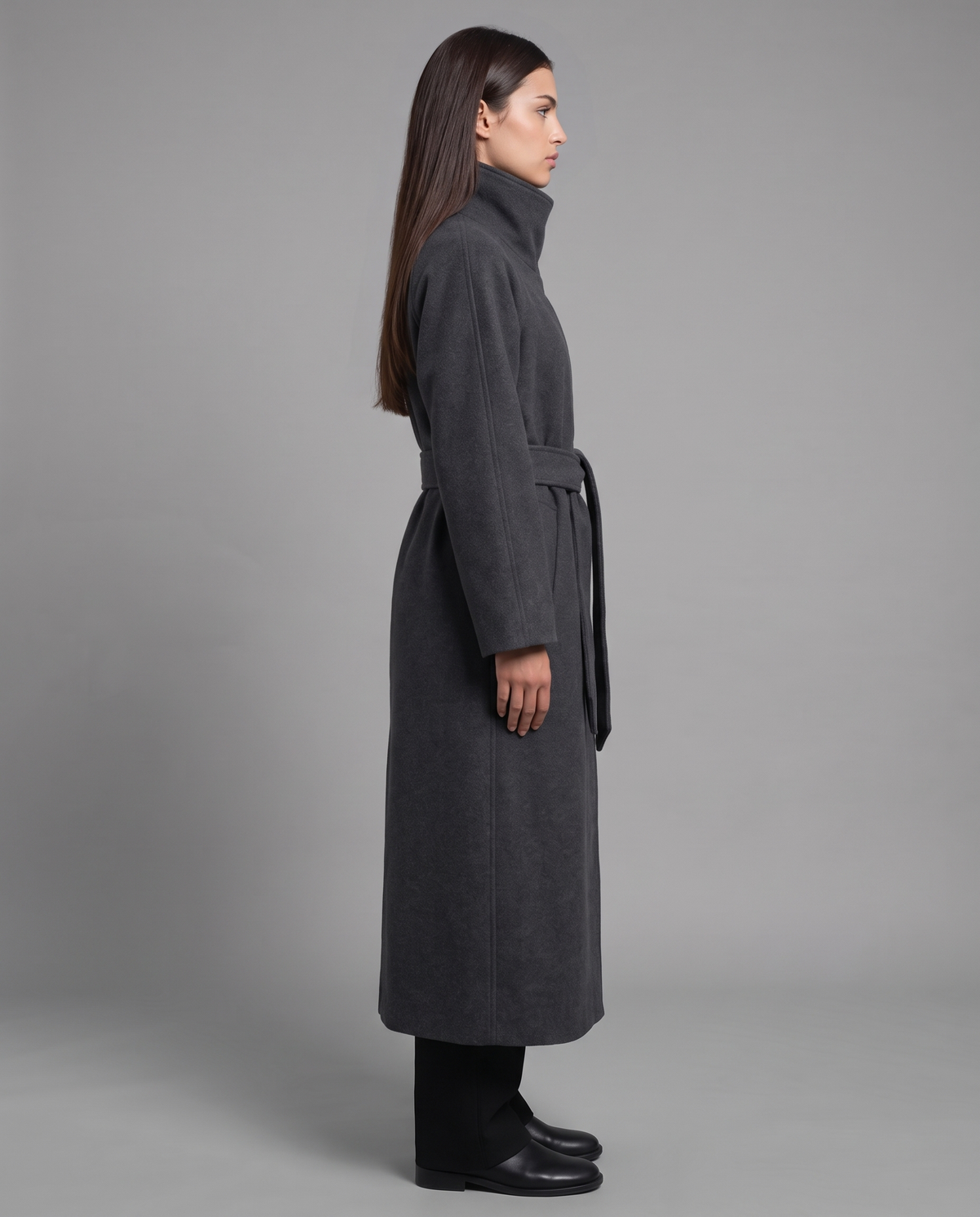 Belted Longline Coat 2