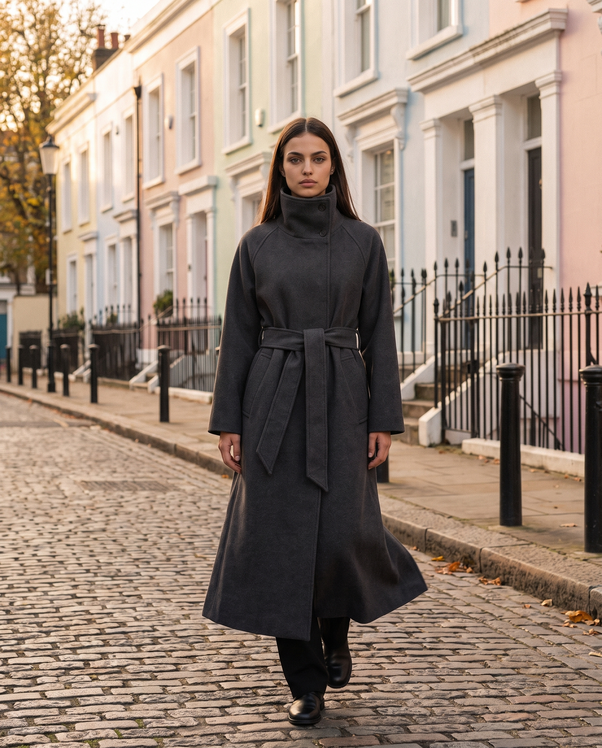 Belted Longline Coat 5