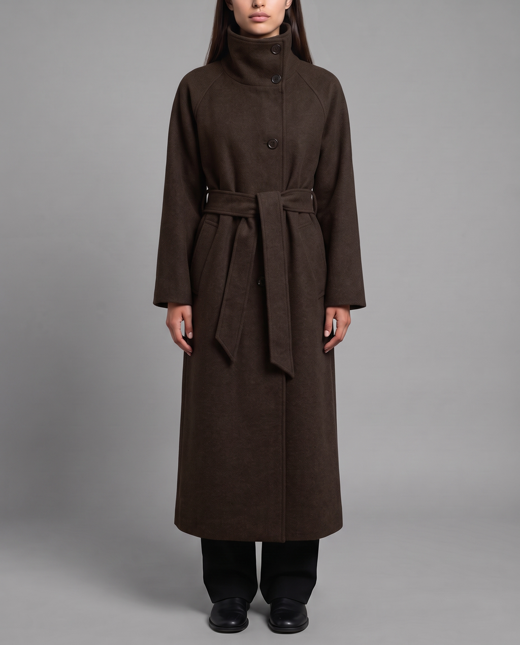 Belted Longline Coat 6