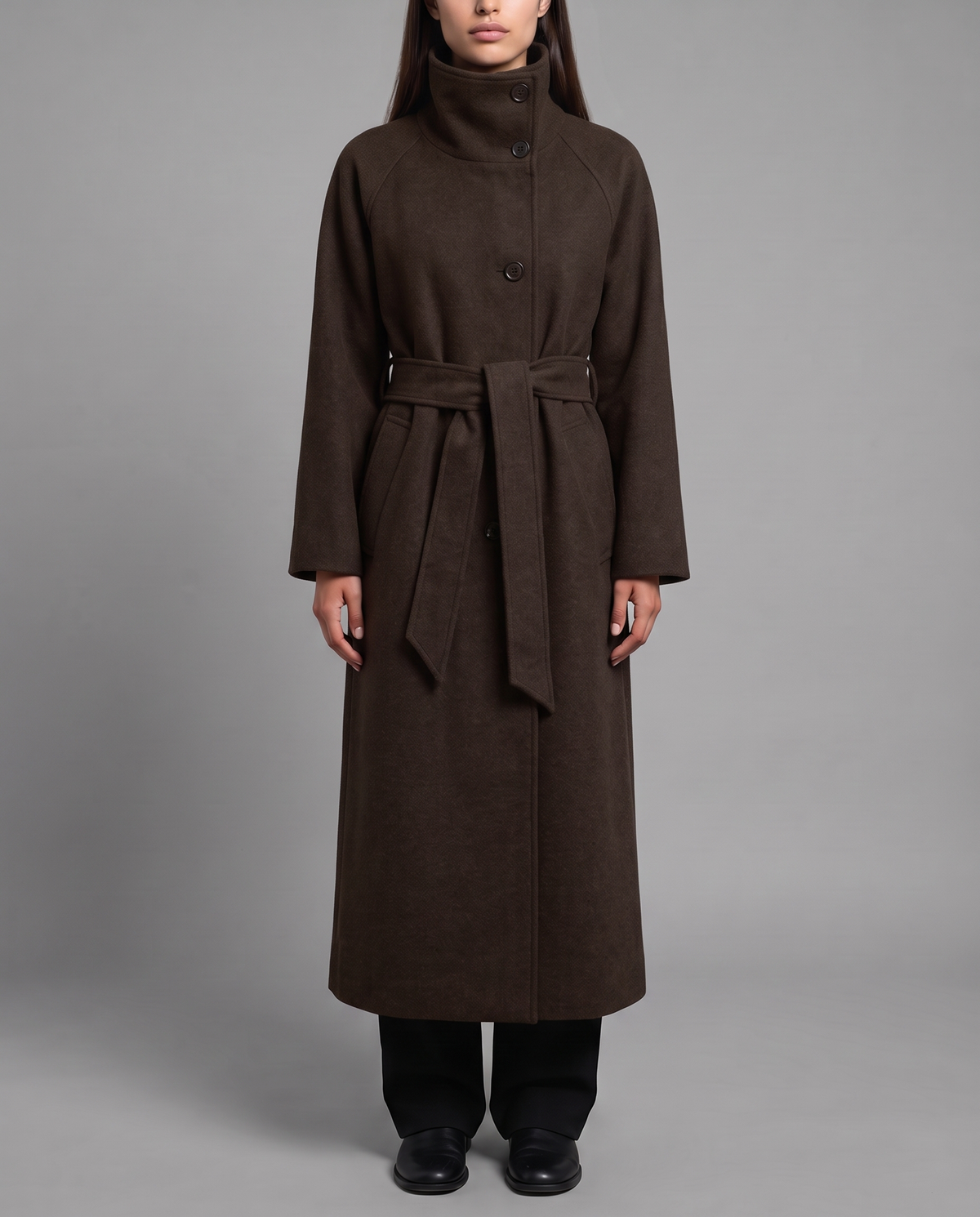 Belted Longline Coat 6