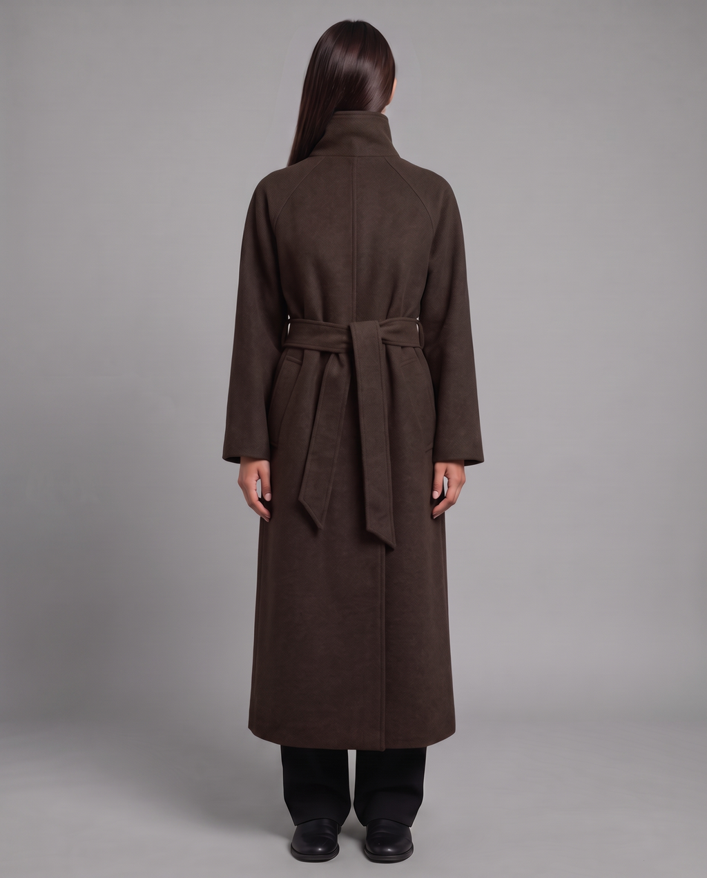Belted Longline Coat 8