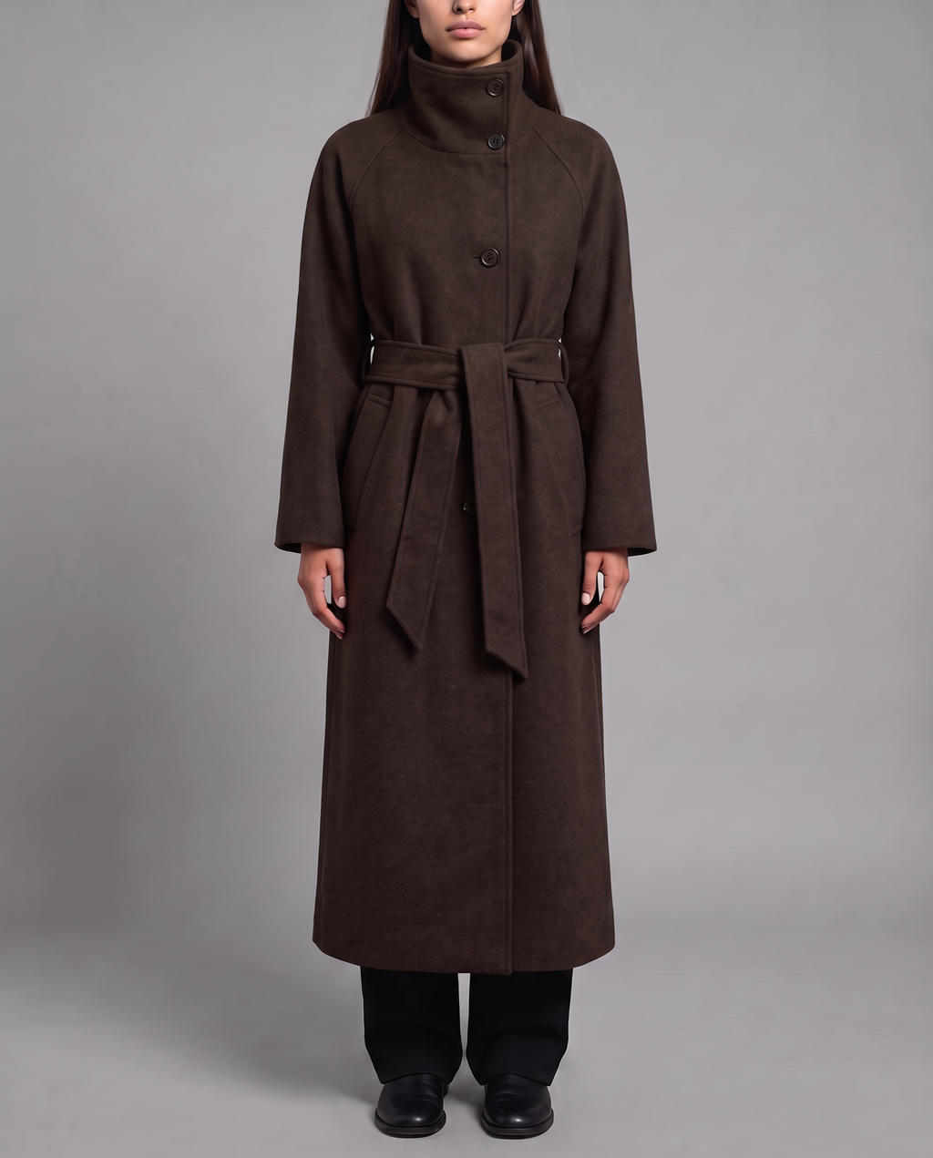 Belted Longline Coat 9
