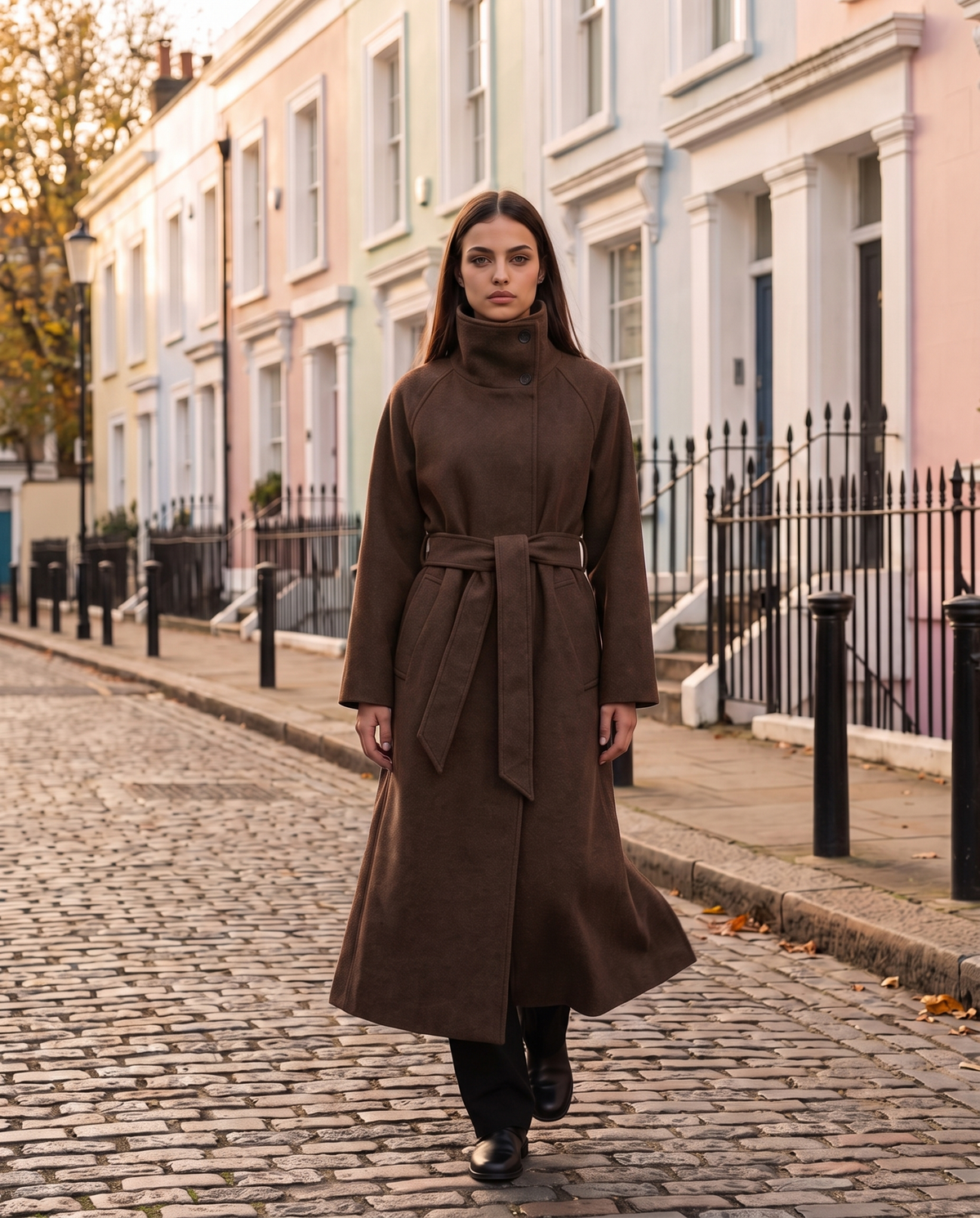 Belted Longline Coat 10