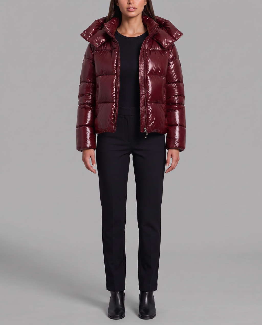 Hooded Puffer Coat 6