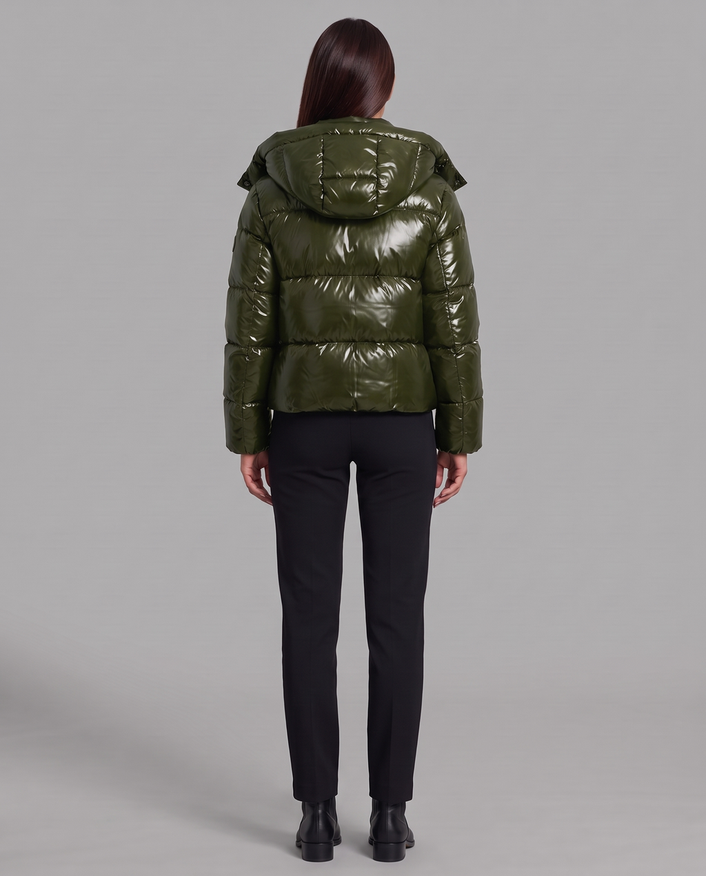 Hooded Puffer Coat 13