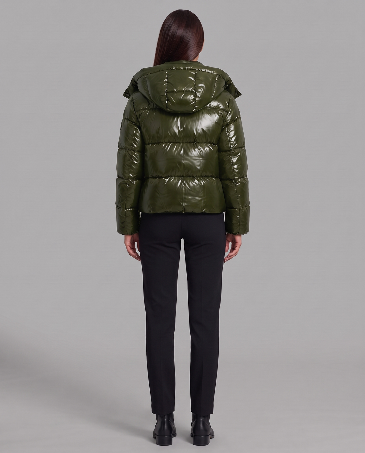 Hooded Puffer Coat 13