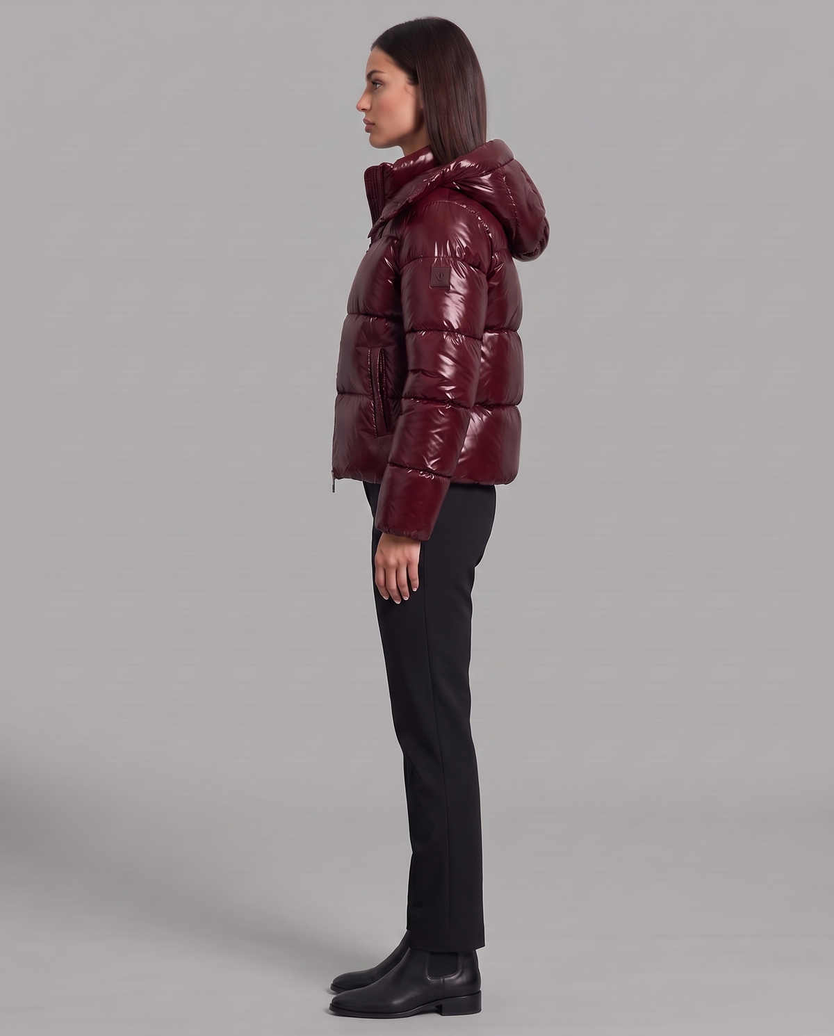 Hooded Puffer Coat 7