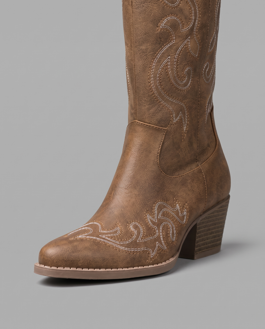 Wide Calf Western Cowboy Boots 2