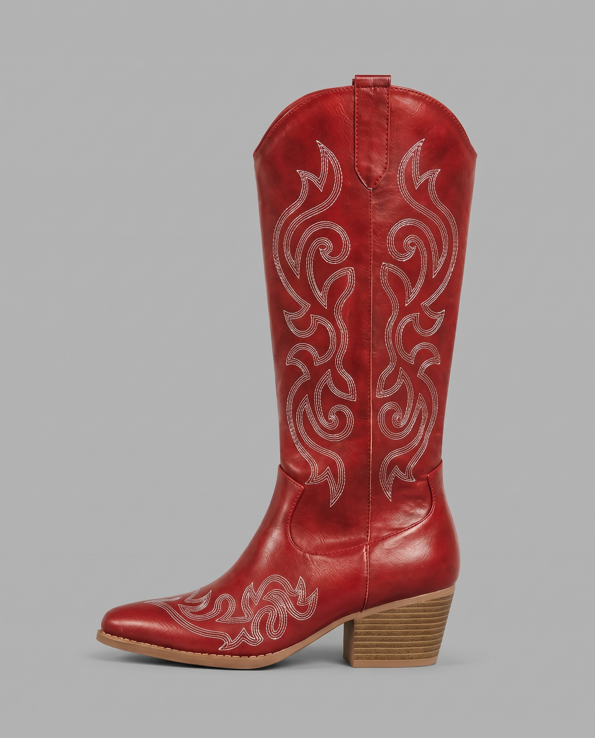 Wide Calf Western Cowboy Boots 10